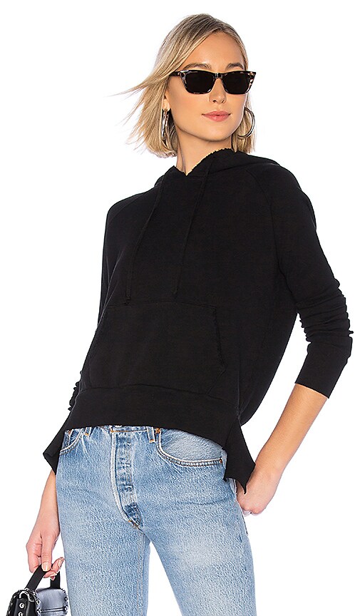 Frank Eileen Tee Lab Pullover Hoodie In Blackout Revolve