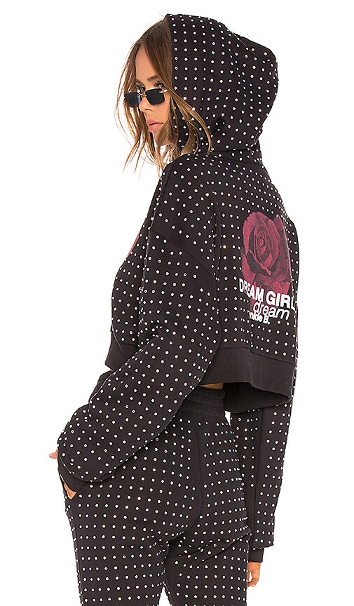 All Over Rhinestone Hoodie