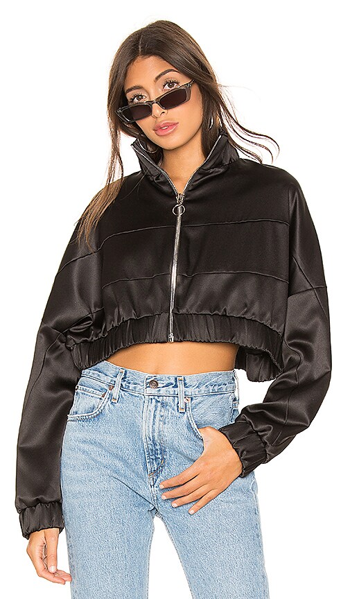 Satin Track Jacket