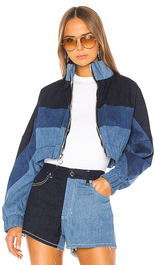 Chloe Denim Track Jacket