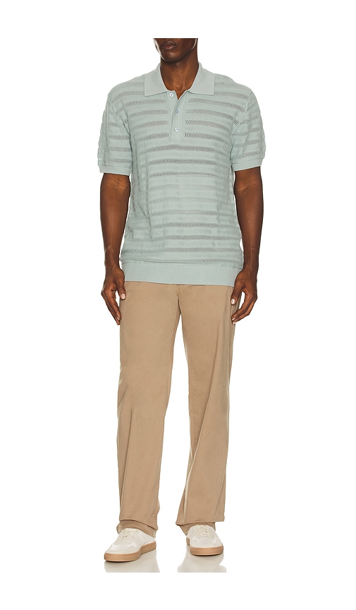  Frescobol Carioca Polohemd Vidal In Baby Blue. Größe S. Also In M, L, Xl/1x, Xxl/2x. 