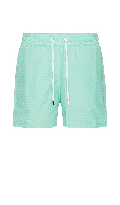 Shop Frescobol Carioca Sport Uw Copacabana Swim Short In Club Green