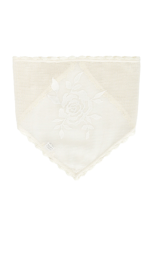 Rose Crochet Headscarf