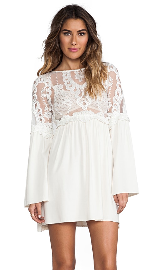 Isabella Dress w/ Lace Bodice
