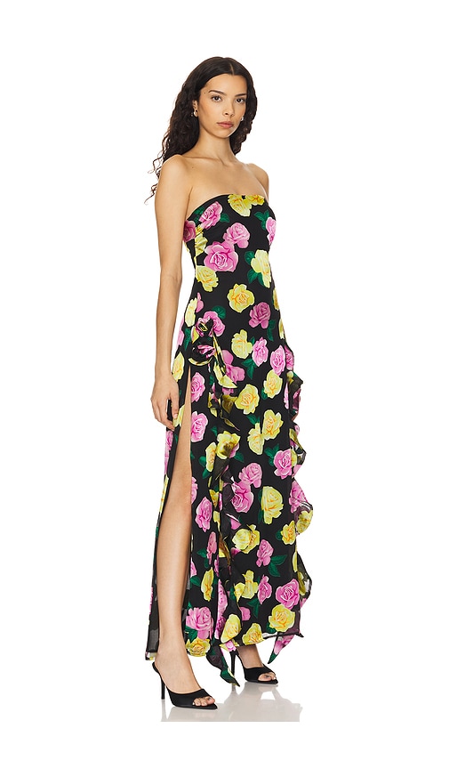 Shop For Love & Lemons Madison Maxi Dress In Black