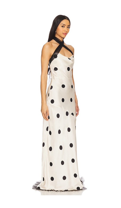 FOR LOVE & LEMONS DOROTHY DOT GOWN