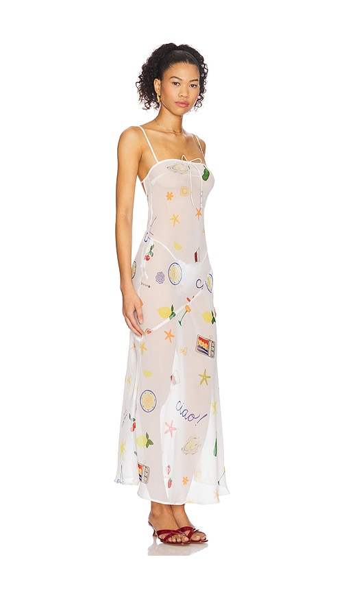 For Love & Lemons Marina Maxi Dress