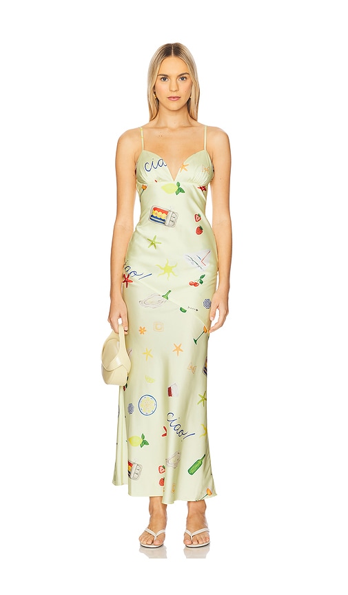 FOR LOVE & LEMONS HUDA MAXI DRESS