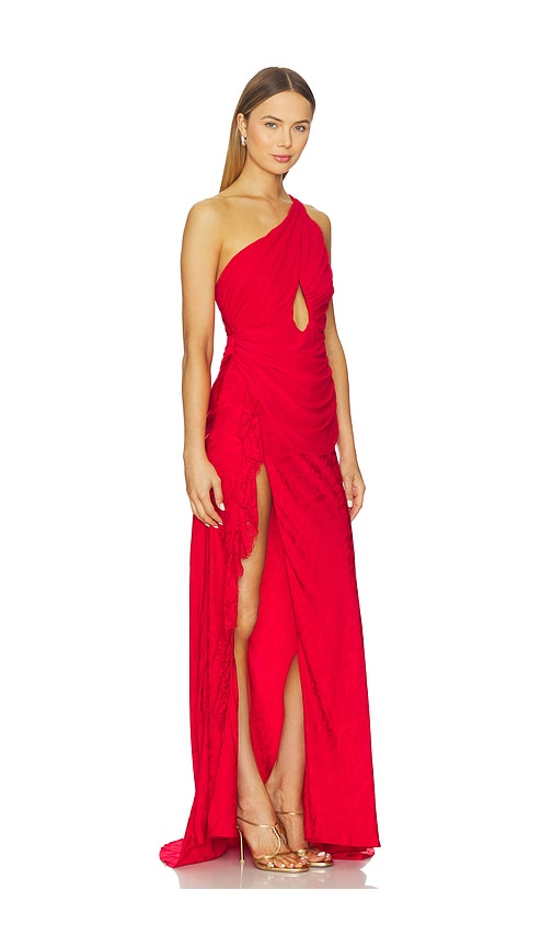 For Love & Lemons Bellany ガウン In Red
