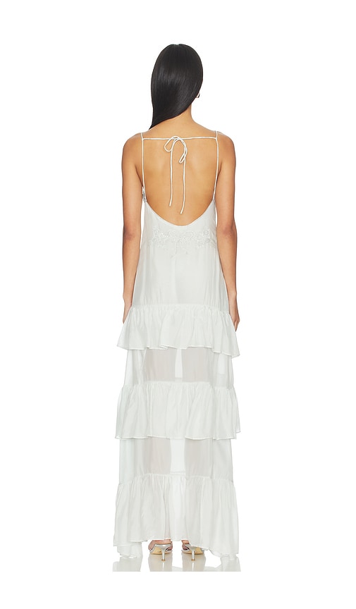  For Love & Lemons Kleid Bayview In Baby Blue. Größe 0. Also In 4, 12. 