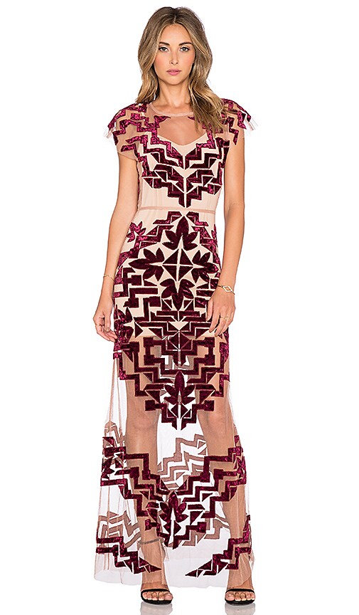 for love and lemons burgundy dress