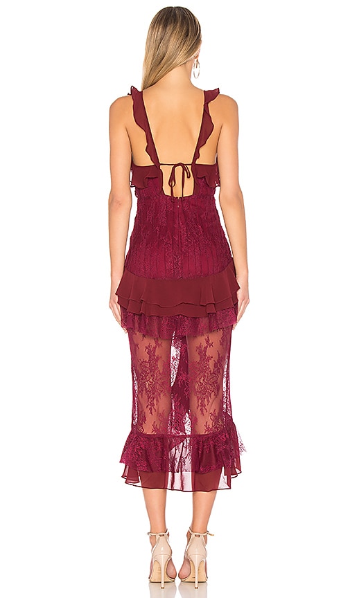 for love and lemons daphne midi dress