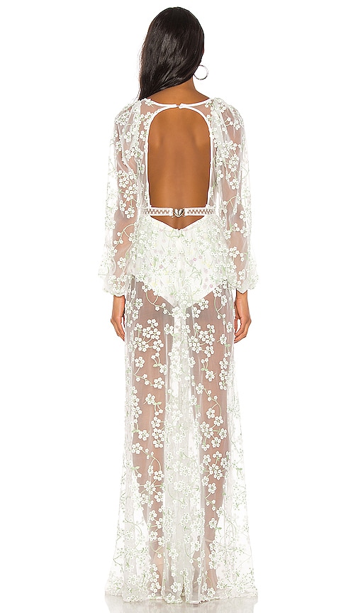 for love and lemons eclair maxi dress