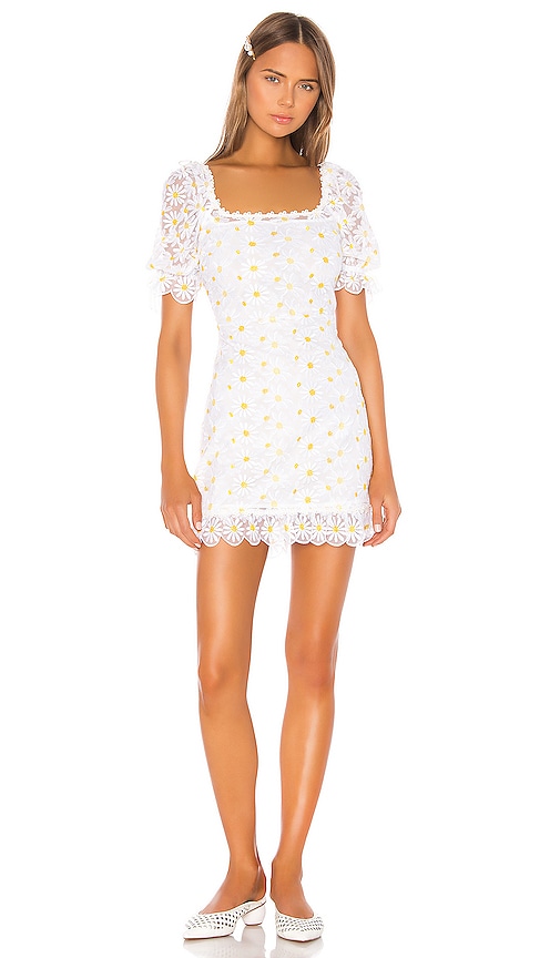 brulee daisy mini dress