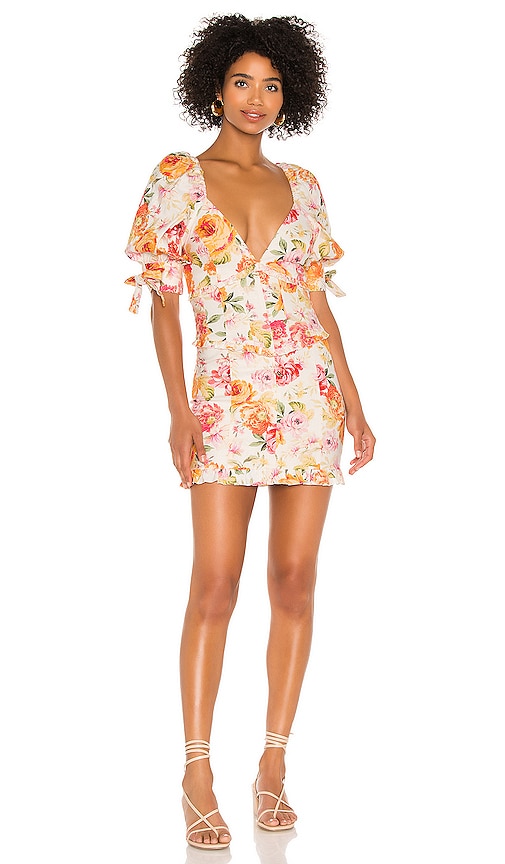 For Love Lemons Julep Mini Dress in Coral REVOLVE