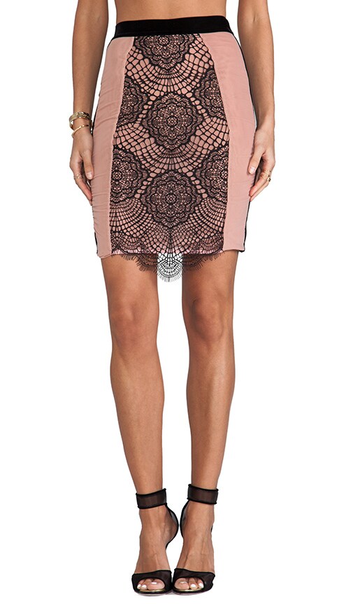 Very French High-Waist Slip Skirt