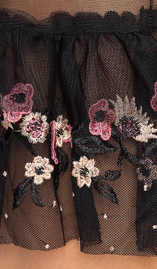 FOR LOVE & LEMONS HIBISCUS TULLE ROBE