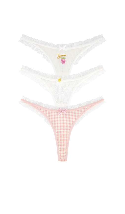 For Love & Lemons Summer Panty 3 Pack