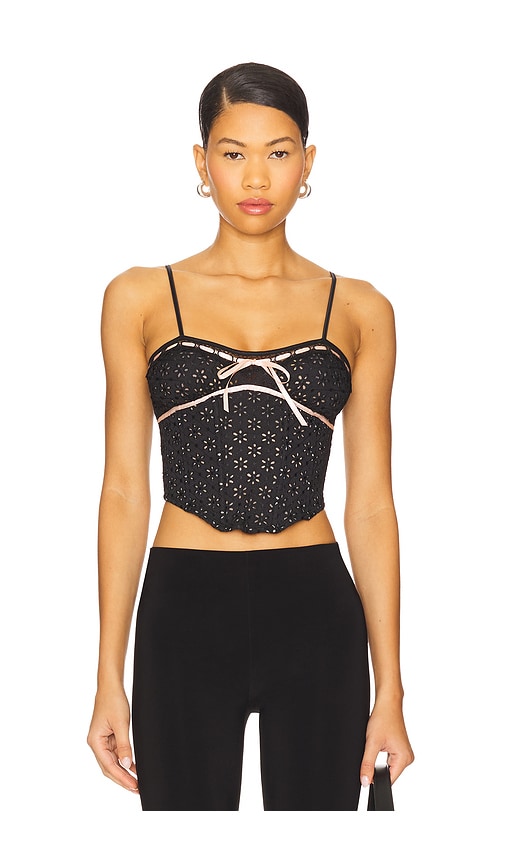 Elena Eyelet Bustier