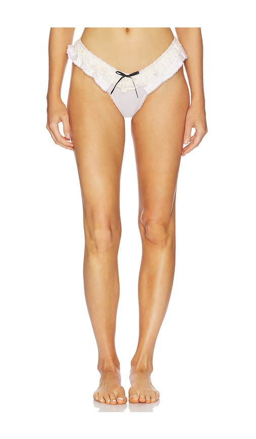 Sweetheart Ruffle Thong Panty