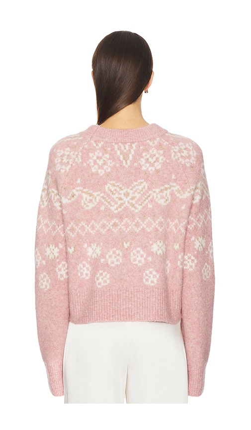  For Love & Lemons Strick Arabella In Pink. Größe S. Also In Xs, M, L, Xl. 