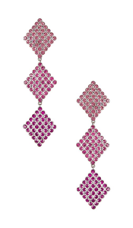 Casbah 3 Tier Stone Earrings