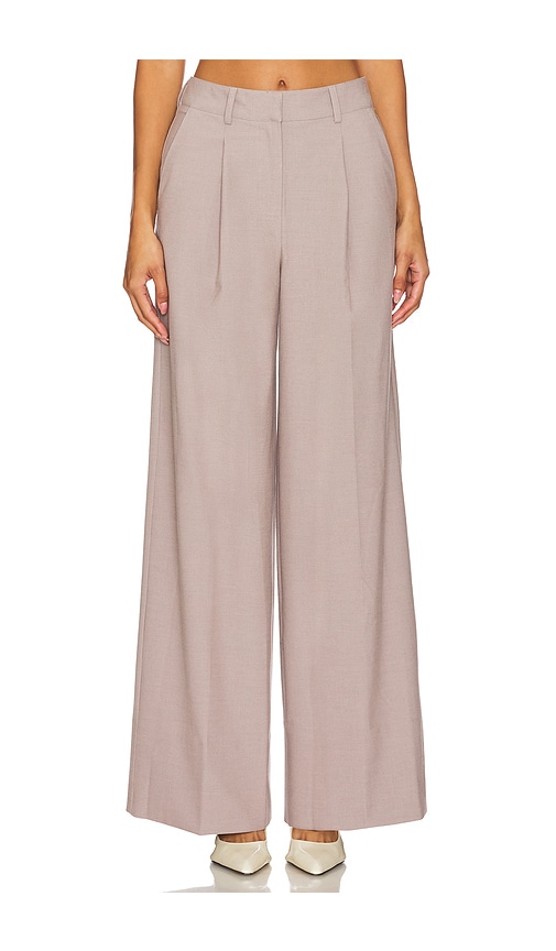 Shop For Love & Lemons Marianne Trousers In 퍼플