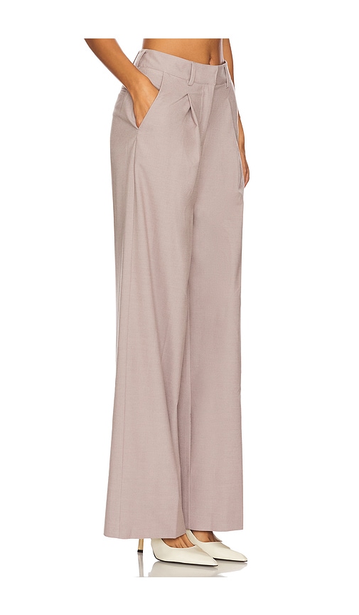 Shop For Love & Lemons Marianne Trousers In 퍼플