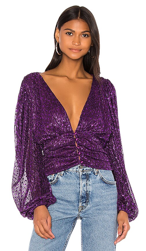 La Villette Cropped Blouse