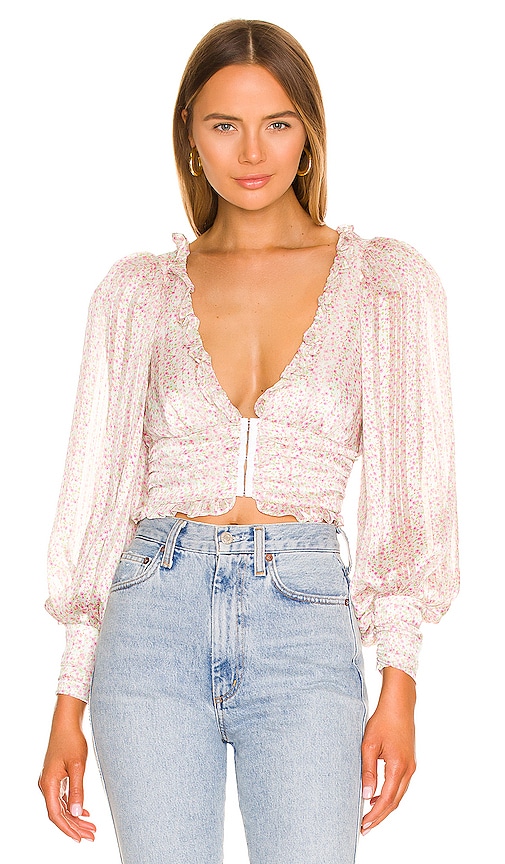 Crop Top Sequins For Love & Lemons – Modèle Fruit Punch – Taille M – Neuf Avec étiquettes (NWT)