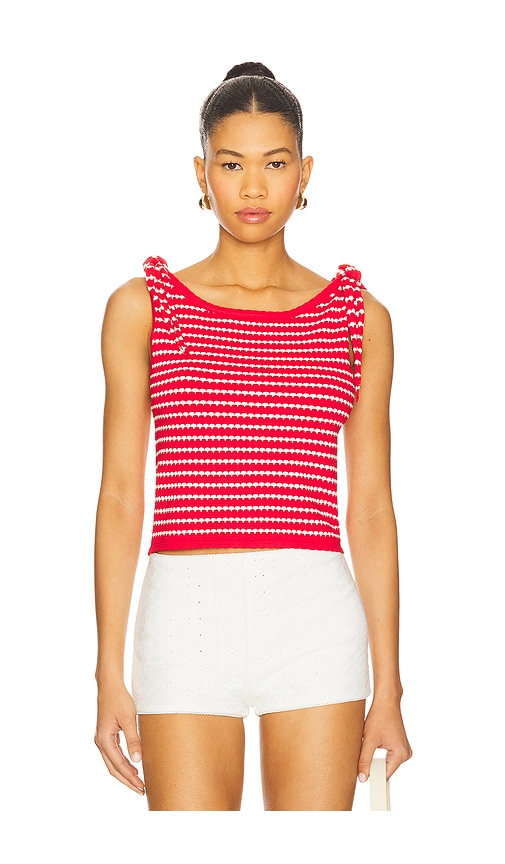 TOP EN MAILLE RAYÉE REGATTA en . Taille L. Also en M, S, XL, XS - For Love & Lemons - Modalova