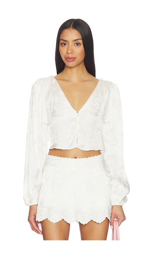 Locked Hearts Top