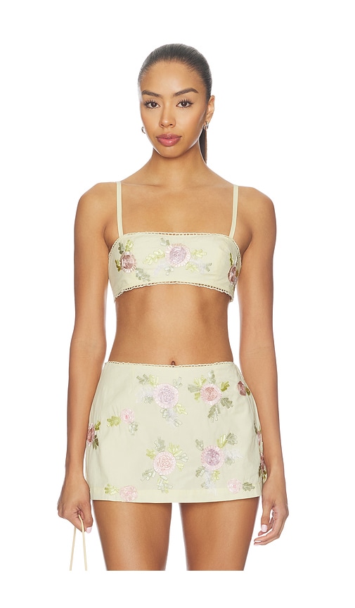 Ribbon Flowers Top
