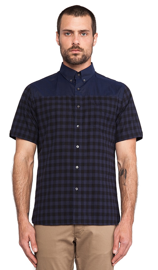 Graphic Block Gingham Shirt