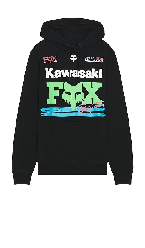 Fox Racing X Kawasaki Hoodie In Black
