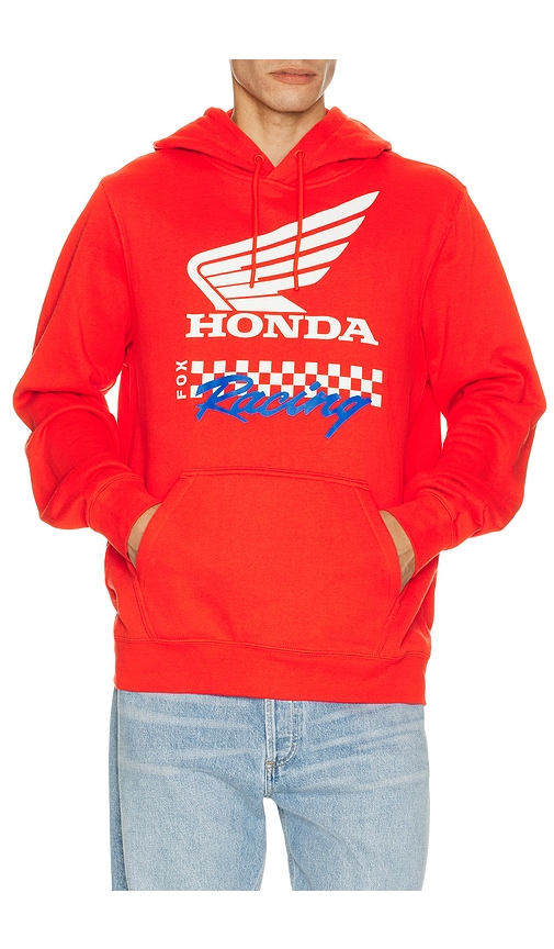  Fox Racing Hoodie Honda In Red. Größe S. Also In M, Xl/1x. 