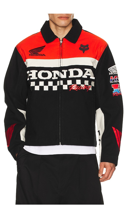 Fox Racing x Honda Work Jacket in Black | REVOLVE