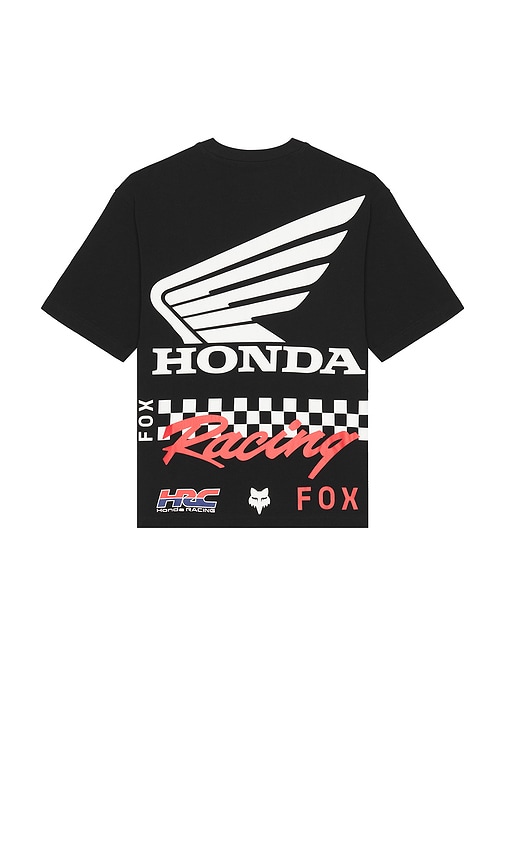 Fox Racing X Honda Oversized Tee In Black