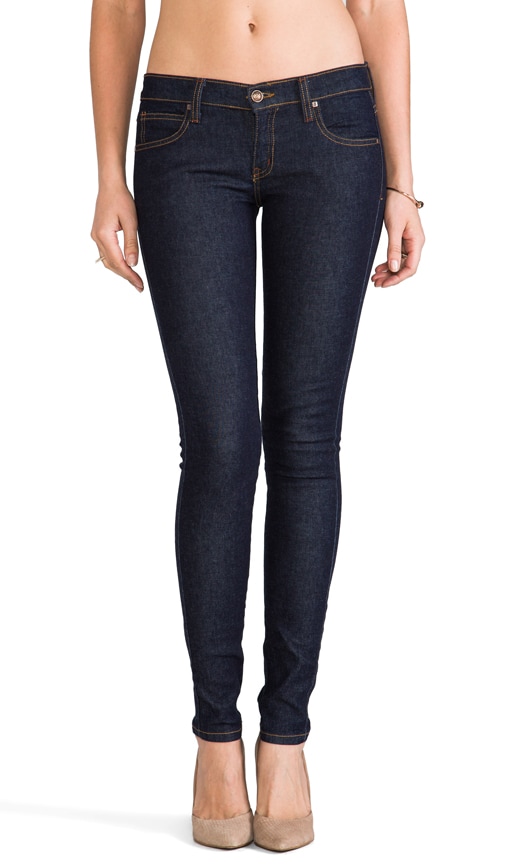 Frankie B. Jeans My BFF Clean Skinny in Black and Blue en Black Blue REVOLVE