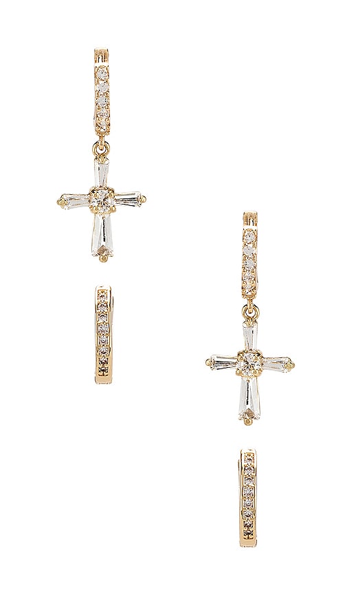 Saint Tropez & Venezia Huggie Earring Set