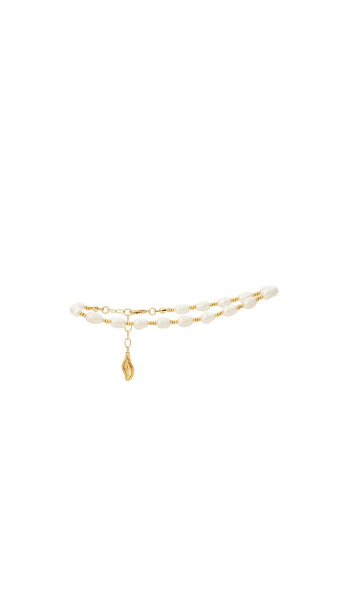 Frasier Sterling X For Love & Lemons Newport Anklet In Gold