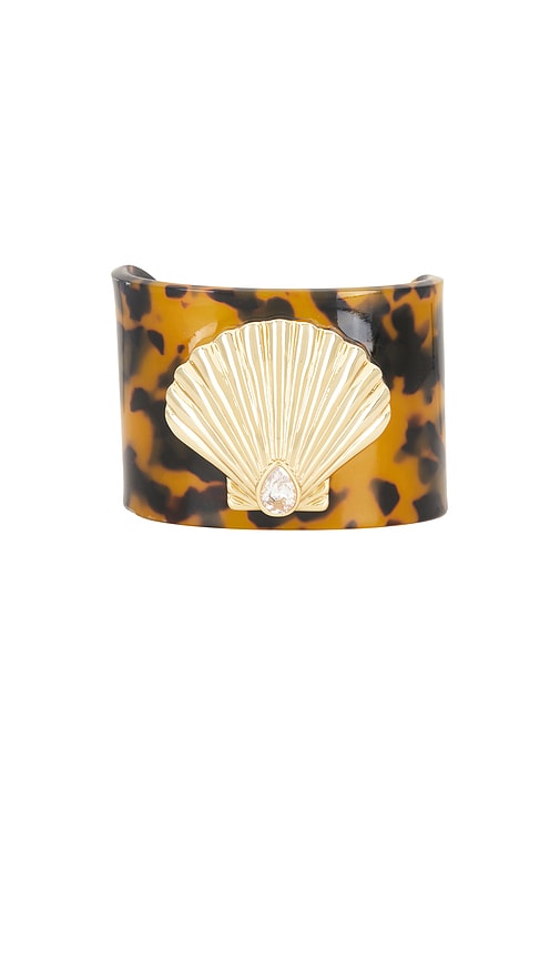 Frasier Sterling Zanzibar Cuff in Brown.
