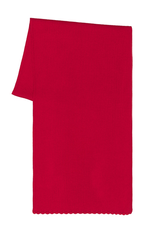 Frankies Bikinis Snug Ribbed Knit Å›´å·¾ €“ Heartstrings. Űºç � All. In Red
