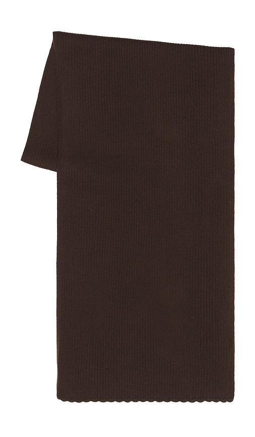 Frankies Bikinis Snug Ribbed Knit Å›´å·¾ €“ Å·§å…‹å𛿣•色. Űºç � All. In Brown