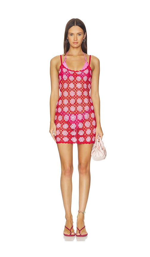 Julie Crochet Mini Dress