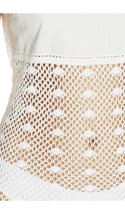 Frankies Bikinis X JENNIE International Angel Crochet Mini Dress | Thumbnail 4