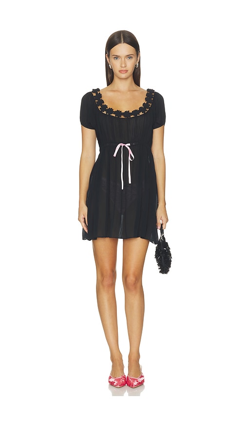 X Devon Lee Carlson Marie Chiffon Babydoll Dress