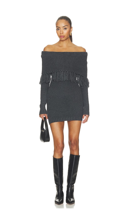 Jane Knit Dress by Frankies Bikinis in Winter Skies