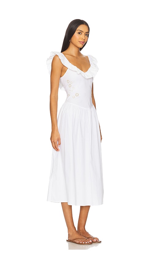 Frankies Bikinis Georgia Poplin Midi Dress