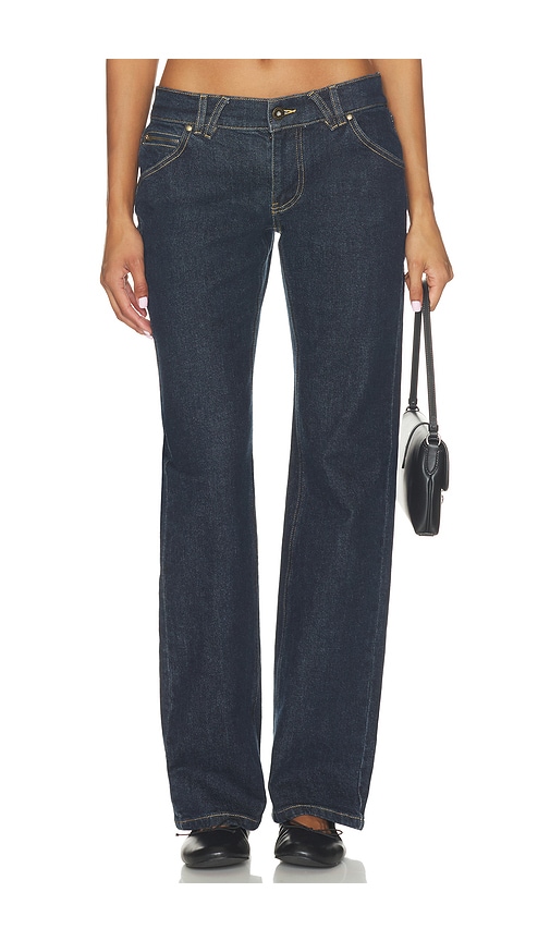 The Frank 01 Denim Jean by Frankies Bikinis in Night Wash